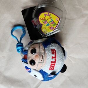 NWT Retired Ty Beanie Ballz NFL Football Buffalo Bills